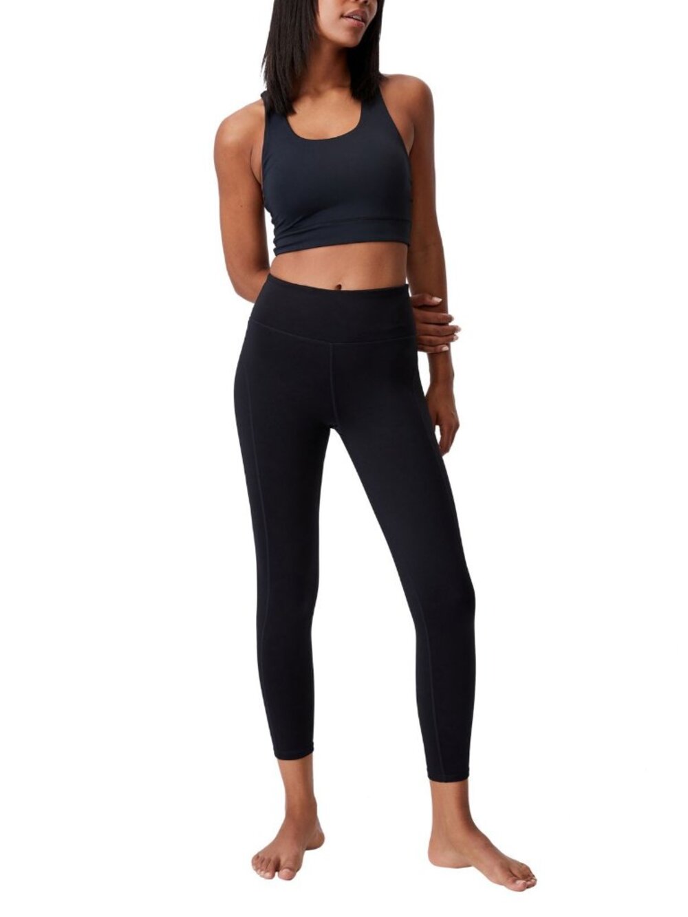 COTTON ON Womens Winter Fleece Lined Tight Size S